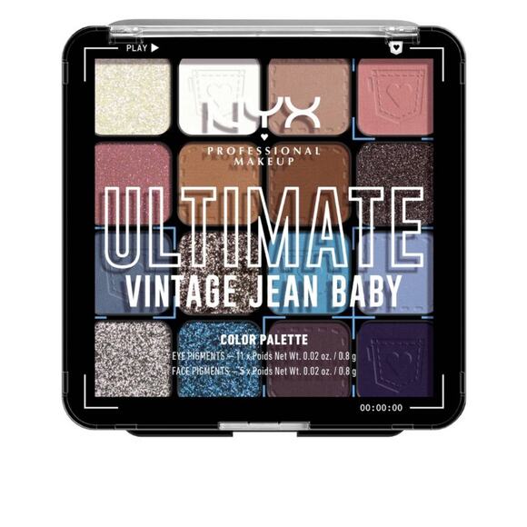 NYX Other - NYX Professional Makeup Ultimate Eyeshadow Palette*Vintage Jean Baby